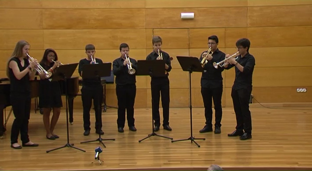 Audición de alumnos de flauta,saxofón,trompeta y percusión de la Unión Musical Torrevejense